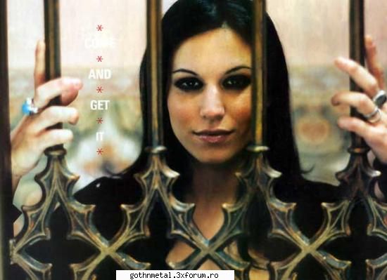 christina scabbia uite asta scris din cap....sa mai ziceti... Mother of all Doomed Progenies